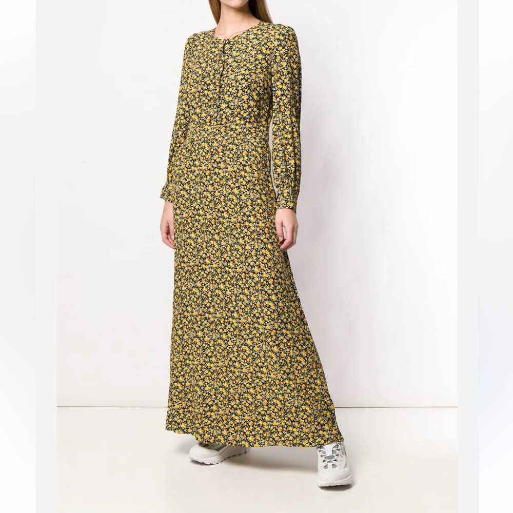 Like New Calvin Klein Floral Maxi Dress